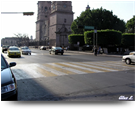 Main Street in Morelia - Mexico