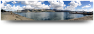 Port of Lixouri in Kefalonia-180 degrees view