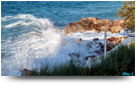 Rough sea