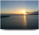 Sunrise at  Killini in Peloponnese
